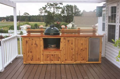 Although most cabinets are made from hardwoods, these materials are often applied as veneers over a. Choose The Best Material for Your Outdoor Kitchen Cabinet