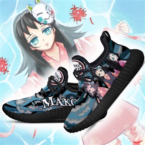 Kimetsu No Yaiba Store Makomo Reze Shoes Custom Anime Sneakers