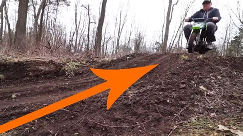 Building A Dirt Bike Track ~ Kubota Is King Youtube