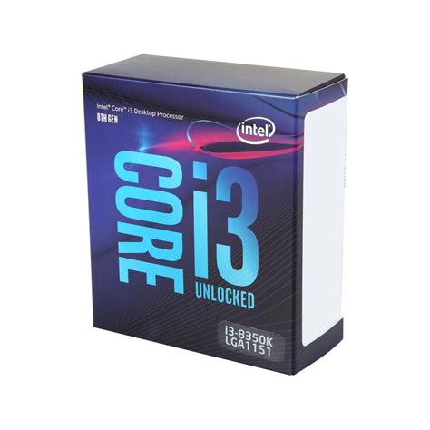 Intel Core I3 8350k Coffee Lake Quad Core 40 Ghz Lga 1151 Shopee