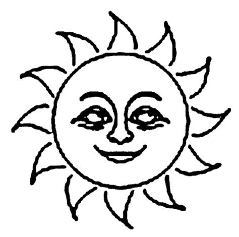 Dibujos Para Colorear De El Sol Plantillas Para Colorear De El Sol