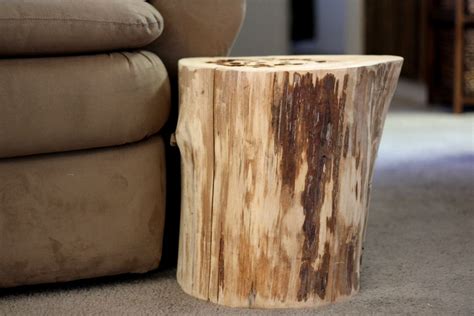 Tree Stump Table Reclaimed Wood Furniture By Bessiescreations