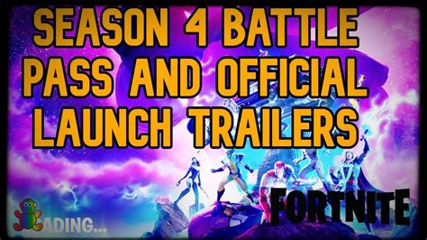 Battle Pass Gameplay Trailer And Nexus War Official Launch Trailer For F Fortnite Chapter 2