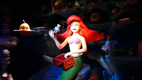 Under The Sea Journey Of The Little Mermaid On Ride In 4k From Magic Kingdom Disney World