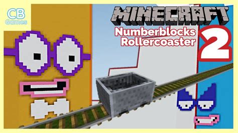 Numberblocks 11 To 20 Rollercoaster Numberblocks Minecraft Giant