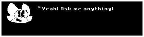 Ask Kris In A Undertale Dialog Box By Thisisspartacat1230 On Deviantart