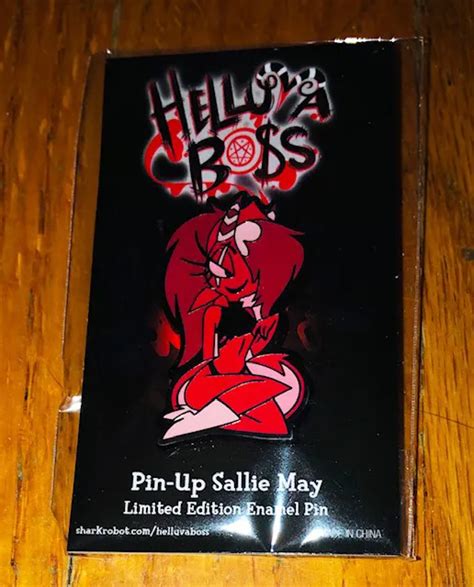 Helluva Boss Pin Up Valentine Sallie May Pin Sold Out Forever
