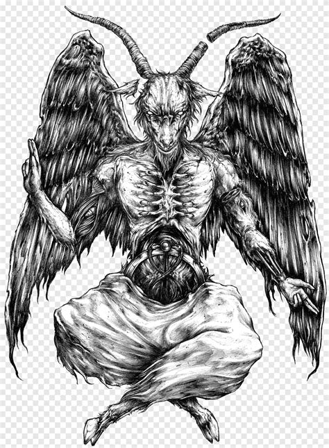 Demon Sketch Illustration Insect Myth Demon Legendary Creature