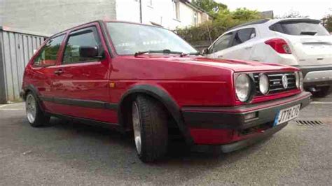 Vw Golf Mk2 18 Driver 3dr In Red Project Car For Sale