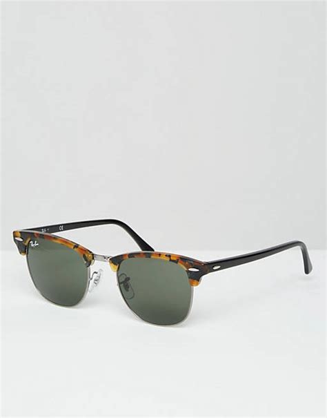 Ray Ban Clubmaster Sunglasses 0rb3016 Asos