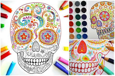 Top 25 free printable cupcake coloring pages online. The best printable sugar skull coloring pages: Found them!