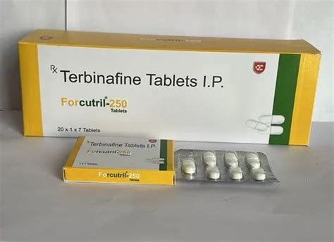 Terbinafine Tablets I P 250 Mg Treatment To Treat Fungal Infections