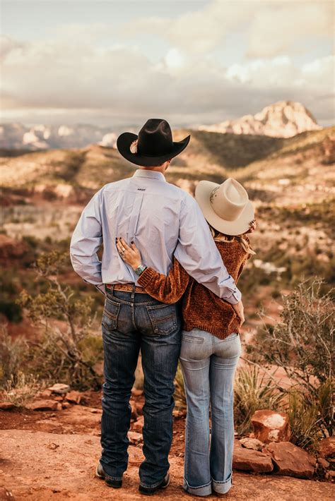 Sedona Couples Shoot Cute Country Couples Country Couple Pictures