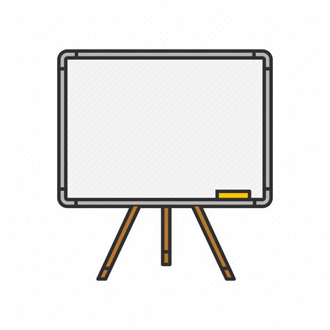 Board Chalk Board Classroom Educational School Whiteboard Icon