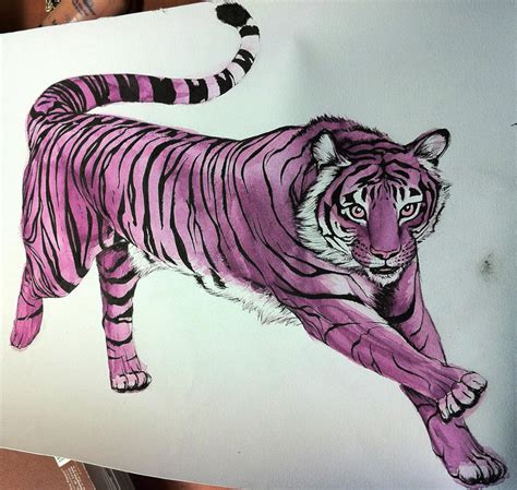 Color Theory Purple Tiger By Umbr3 On Deviantart