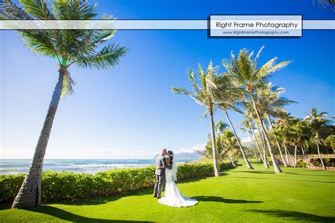 Beautiful Paradise Cove Wedding Ko Olina Oahu By Right Frame Photography