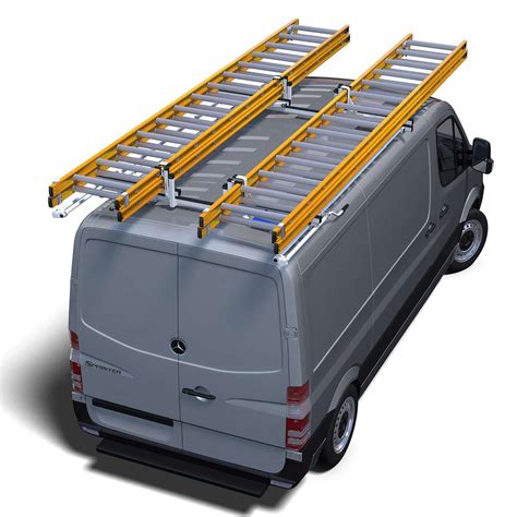 ErgoRack Double Side Drop Down Ladder Rack Mercedes Sprinter 2007