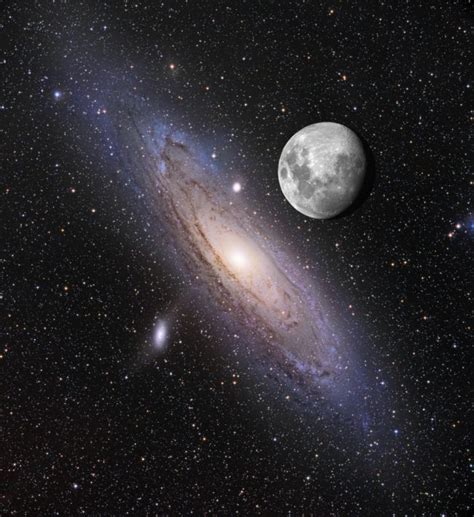 Andromeda Galaxy And Milky Way Colliding