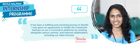 Subscribe to get the latest updates. Nestlé internship programme 2021 | Nestlé Malaysia