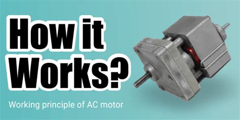 Working Principle Of Ac Motor