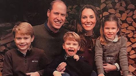 Kate Middleton And Prince Williams Christmas Card Leaked