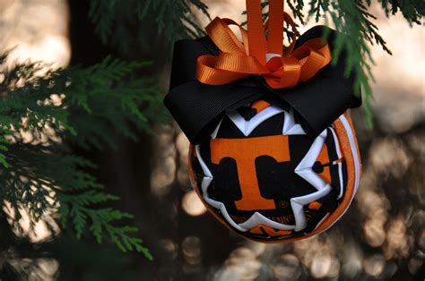tennessee volunteers vols quilted ornament etsy makeitallyours christmas decorations
