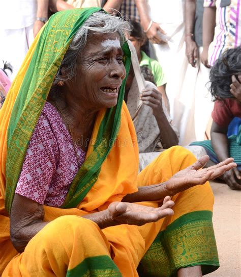 Old Indian Woman Cry Stock Photos Free Royalty Free Stock