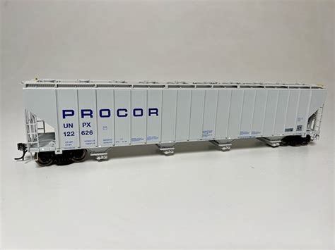 Rapido Delivers Ho Scale Procor 5820 Covered Hoppers Railroad Model