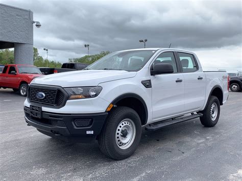 New 2020 Ford Ranger Xl 4wd Crew Cab Pickup