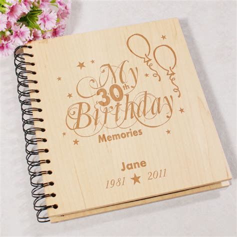 Find your perfect happy birthday image to celebrate a joyous occasion free download sweet and fun pictures free for commercial use. Engraved 30th Birthday Memories Photo Album | GiftsForYouNow