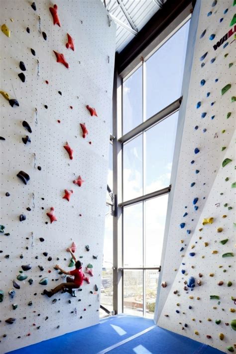 Modern Indoor Climbing Center In Canada Offers Fun For All The Climbing