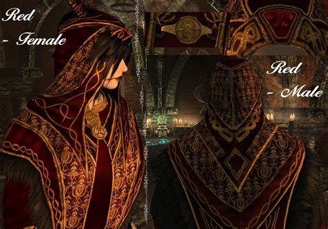 Archmage Robes Royal Retexture 19 Colours At Skyrim Nexus Mods And