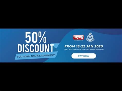Almost everything can be done online these days, checking (and paying) your summons included. Cara Bayar Saman PDRM Online(MYeg) - YouTube