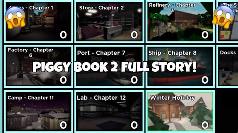Roblox Piggy Book 2 Chapter 1 12 Full Story Youtube