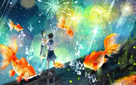 Firework Anime Wallpapers Top Free Firework Anime Backgrounds