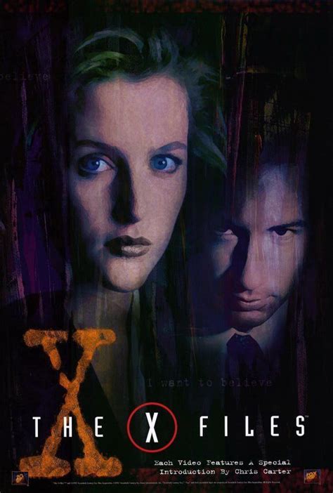 The X Files 27x40 Movie Poster 1998 X Files Movie Posters David