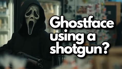 Wtf Ghostface Using A Shotgun Youtube
