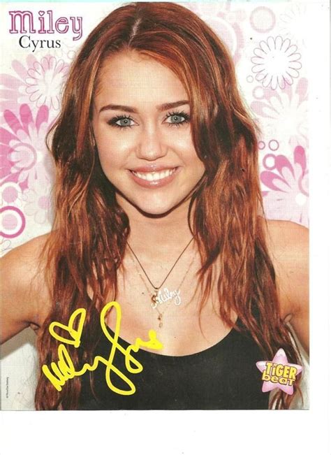 Miley Cyrus Tiger Beat Miley Cyrus Miley Miley Cyrus Poster