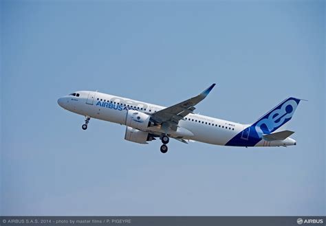 First A320neo Takes Off For Its First Flight Commercial Aircraft Airbus