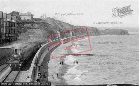 Photo Of Dawlish A Train Arrives 1906 Francis Frith