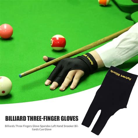 Billiards Sporting Goods Smooth Spandex Snooker Billiard Cue Glove Pool