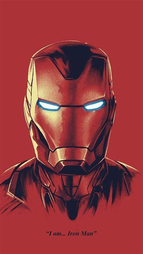 I Am Iron Man Mark 85 Armor Iphone Wallpaper Iron Man Iron Man Art