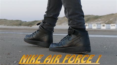 Nike Air Force 1 Low Black On Feetsyncro Systembg