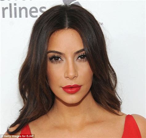 Kim Kardashian Shares Snap Of Her Two Tone Contouring Make Up Daily