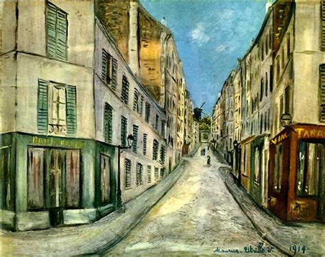 Paris Street Maurice Utrillo