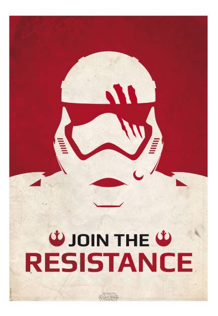 Star Wars The Force Awakens Join The Resistance Poster Impericon En