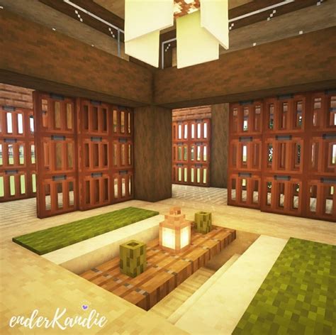 So maybe the overall blueprint is your design, but you were definitely inspired by others. Japanese Style Interior Minecraft | Home Design