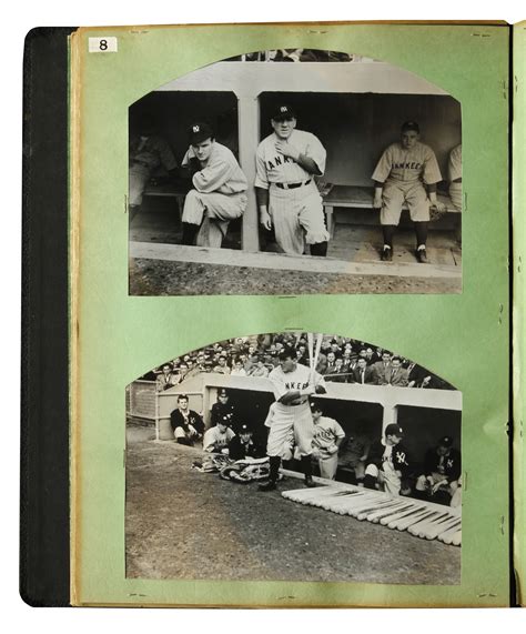 Lot Detail Most Important Known Babe Ruth Story Archival Featuring
