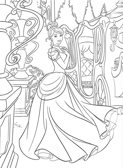 Free Disney Coloring Pages Cinderella Coloring Pages Disney Princess