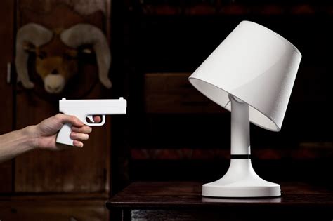 The bright screens are not friends of the eyes. Shoot To Switch: The BANG! Lamp